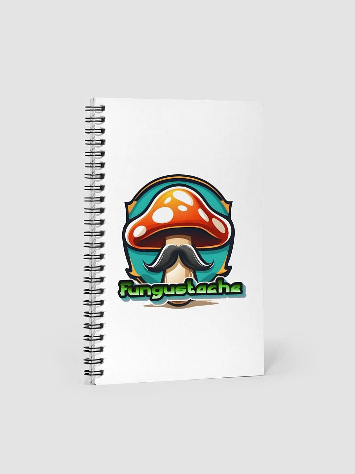 Fungustache Fun Spiral Notebook product image (1)
