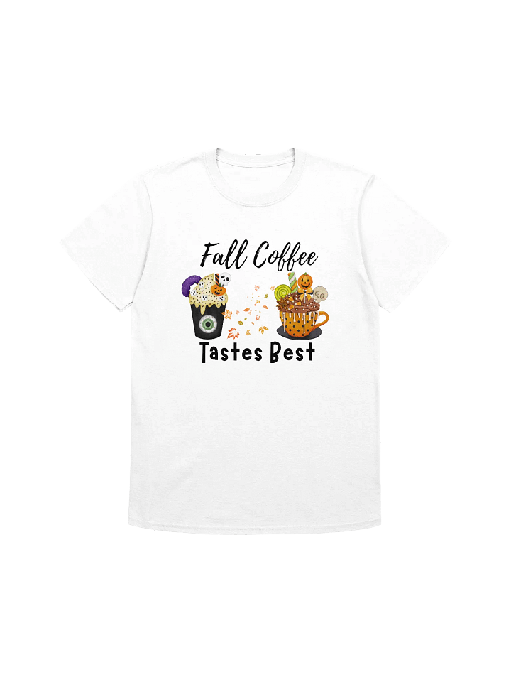 Spooky Spice Latte: Cute Halloween Fall Coffee Unisex T-Shirt product image (1)