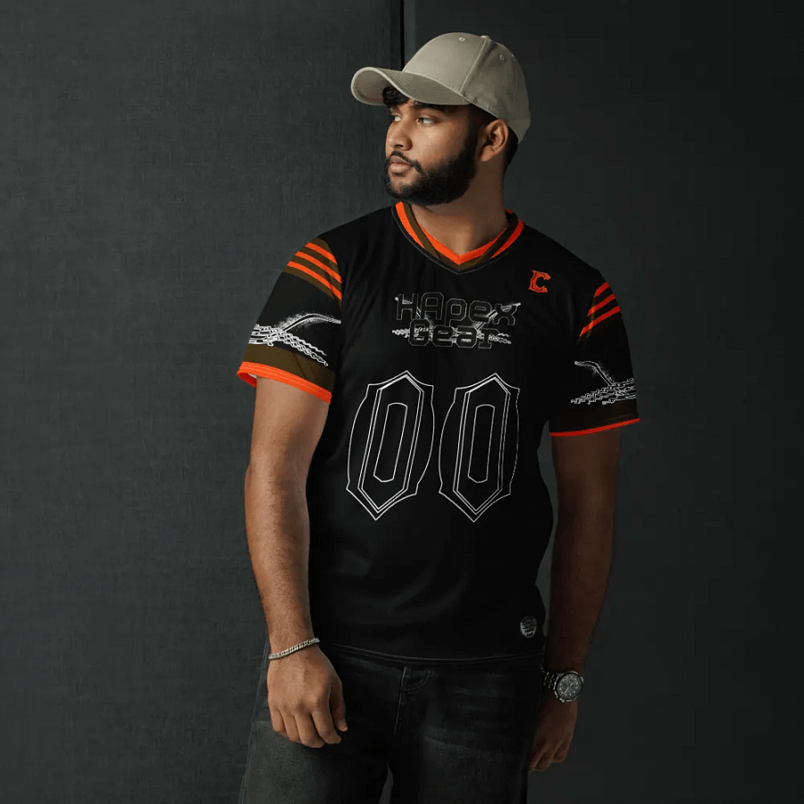 Uncle Buck - Black - Recycled Unisex Sports Jersey - Black HApex Gear Black Logo product image (6)
