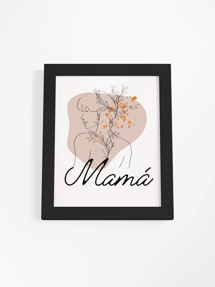 Boho Mother’s Day Mama Design LineArt Wallart product image (1)