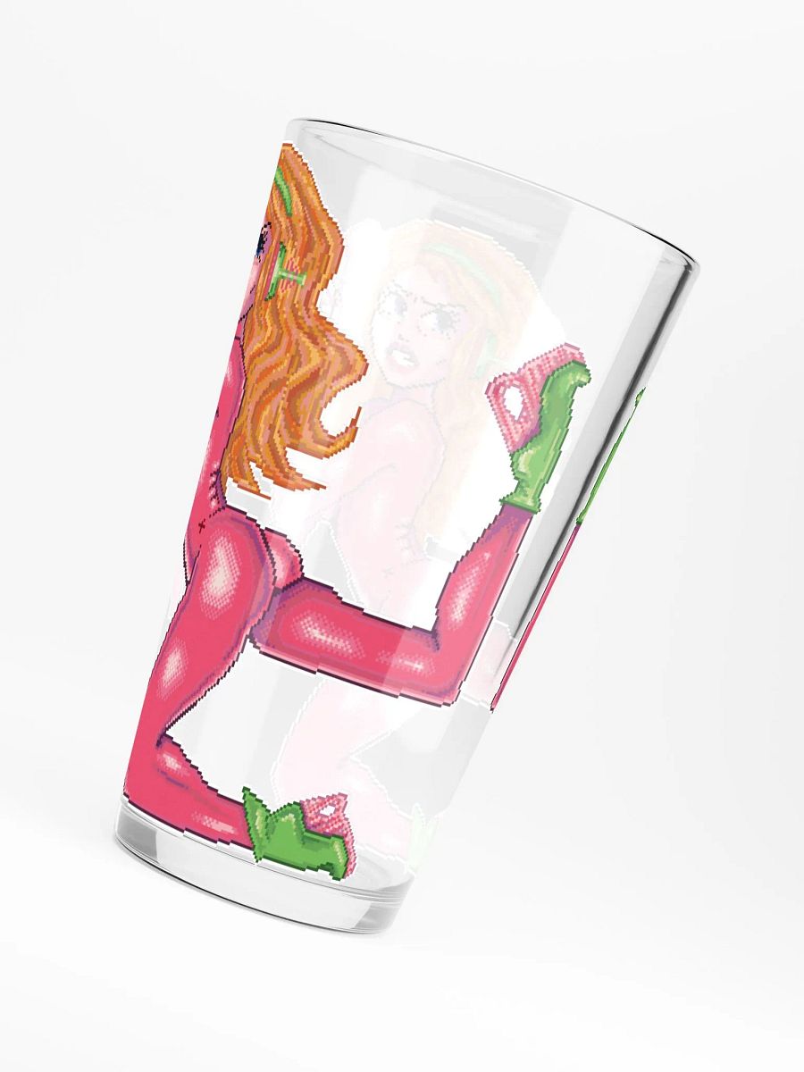 Outta Space Pixels pint glass product image (6)