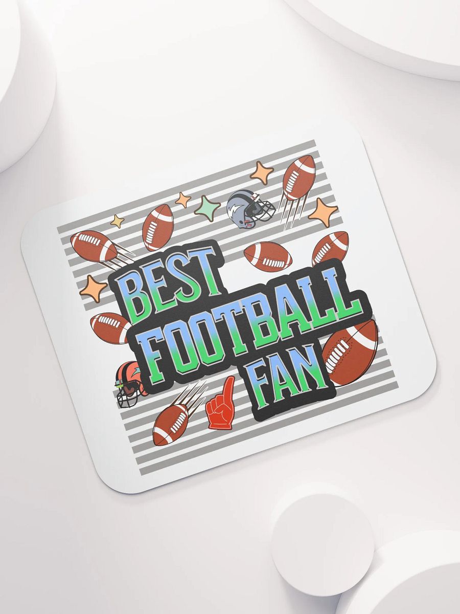 Best Football Fan Fanatic Mouse Pad product image (5)