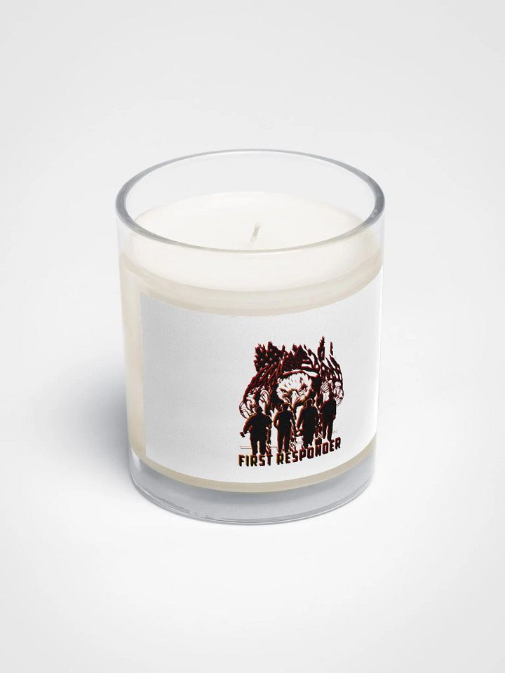 Patriotic First Responder Candle product image (2)
