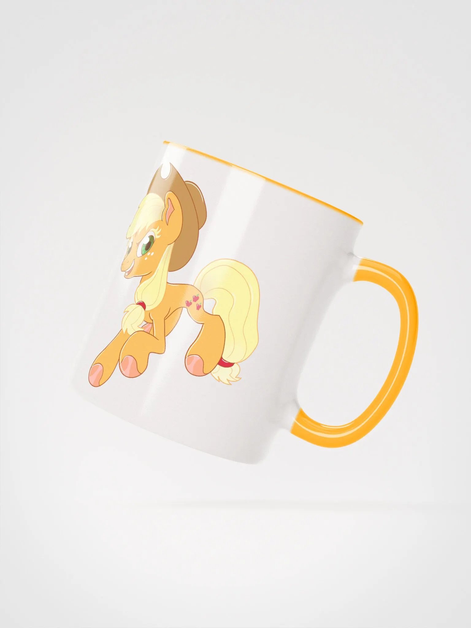 Applejack Ceramic Mug with Color Inside product image (1)
