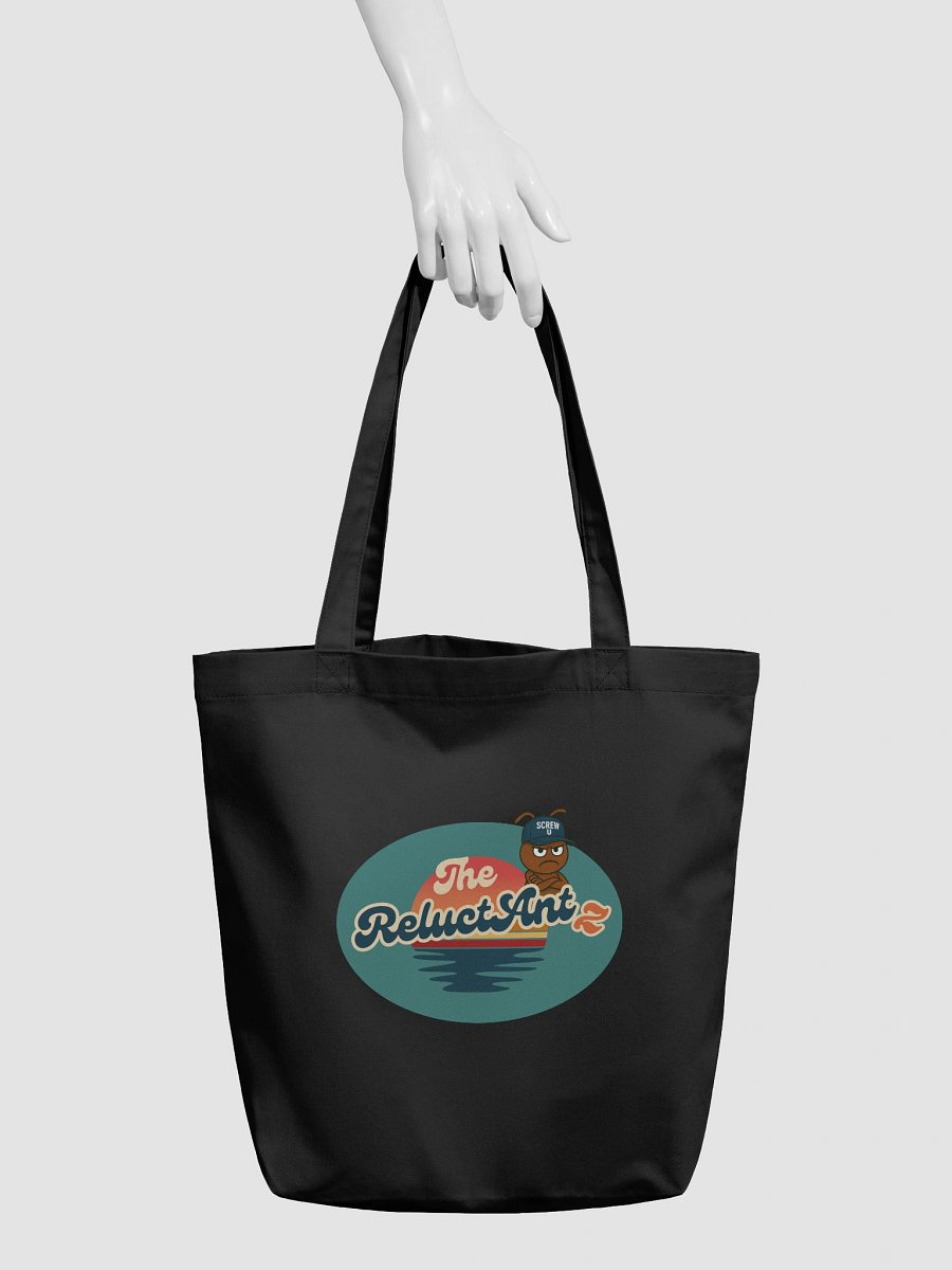 Screw U Tote Bag by The ReluctAntz - Black product image (3)