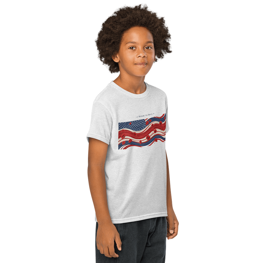 Patriotic Poppies Youth Sports Tee product image (52)
