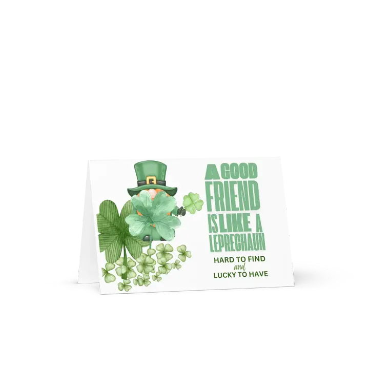 St Patrick's Day Card product image (2)