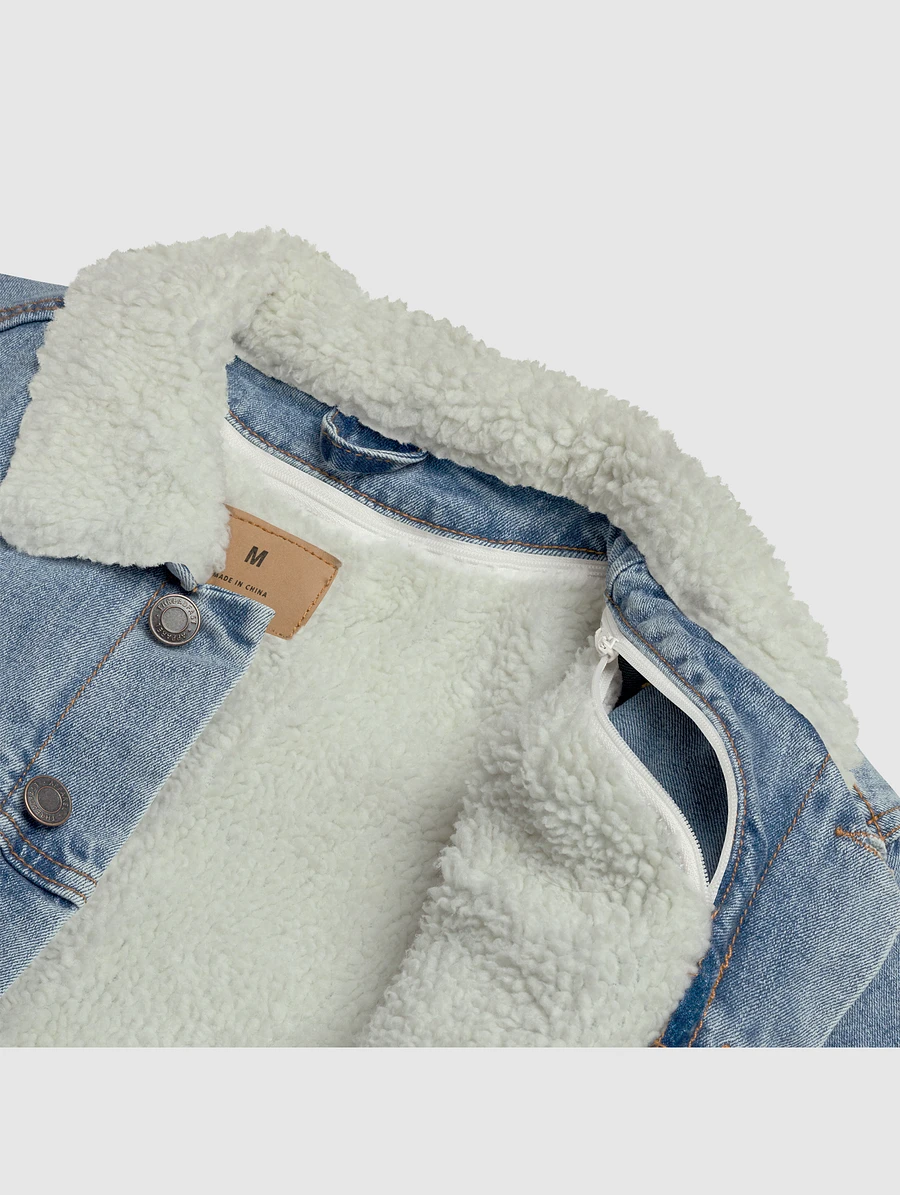 SHAMANS denim sherpa jacket product image (4)