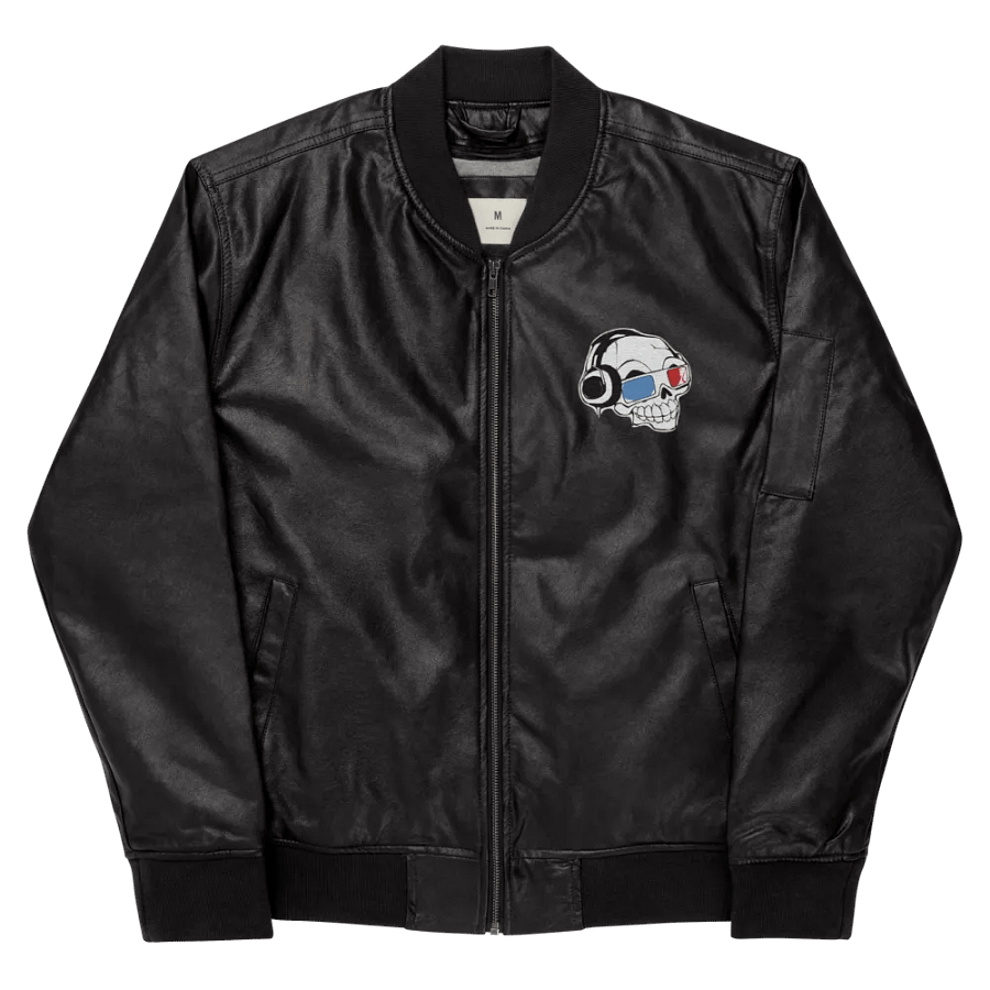 Gamin Buddy Faux Leather Bomber product image (9)