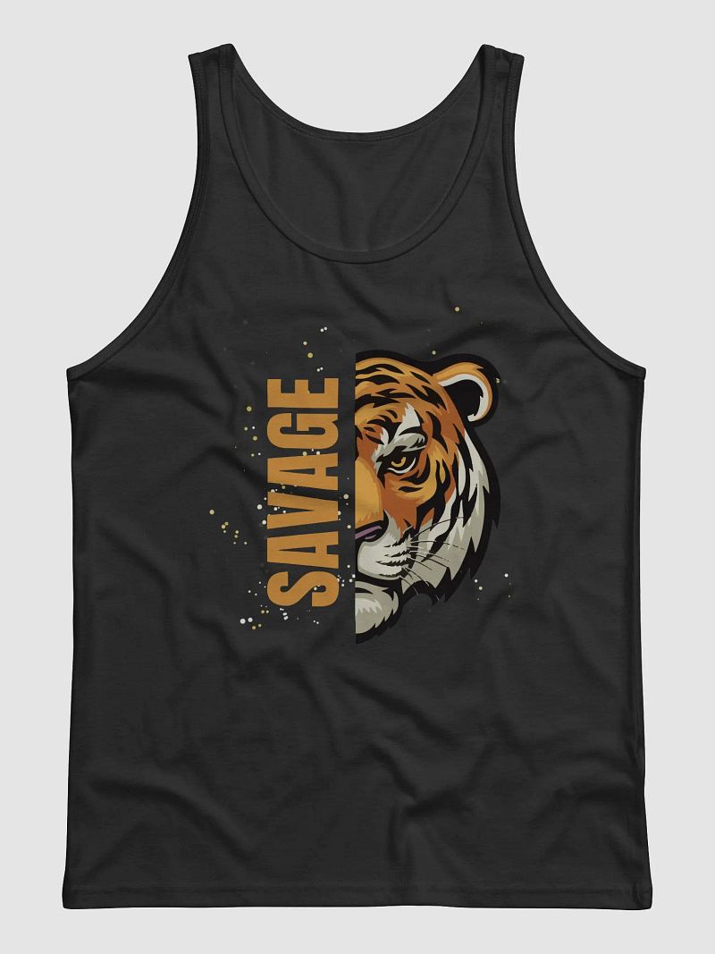 Savage Lion Tank Top – Fierce & Bold Graphic | Premium Lightweight Muscle Tee