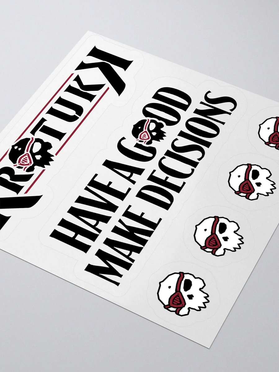 KroTukk Kiss Cut Stickers product image (9)