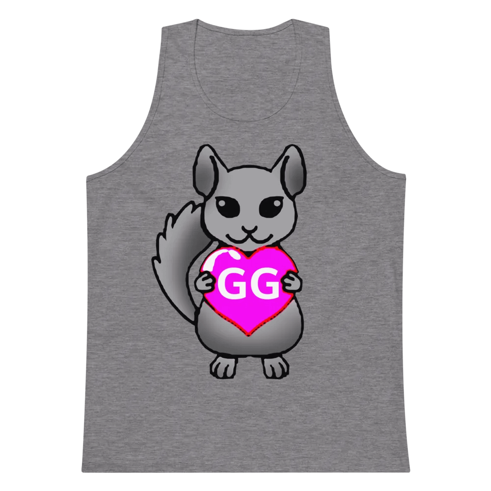 GG Chinchilla Heart Tank Top by GGMentor product image (5)