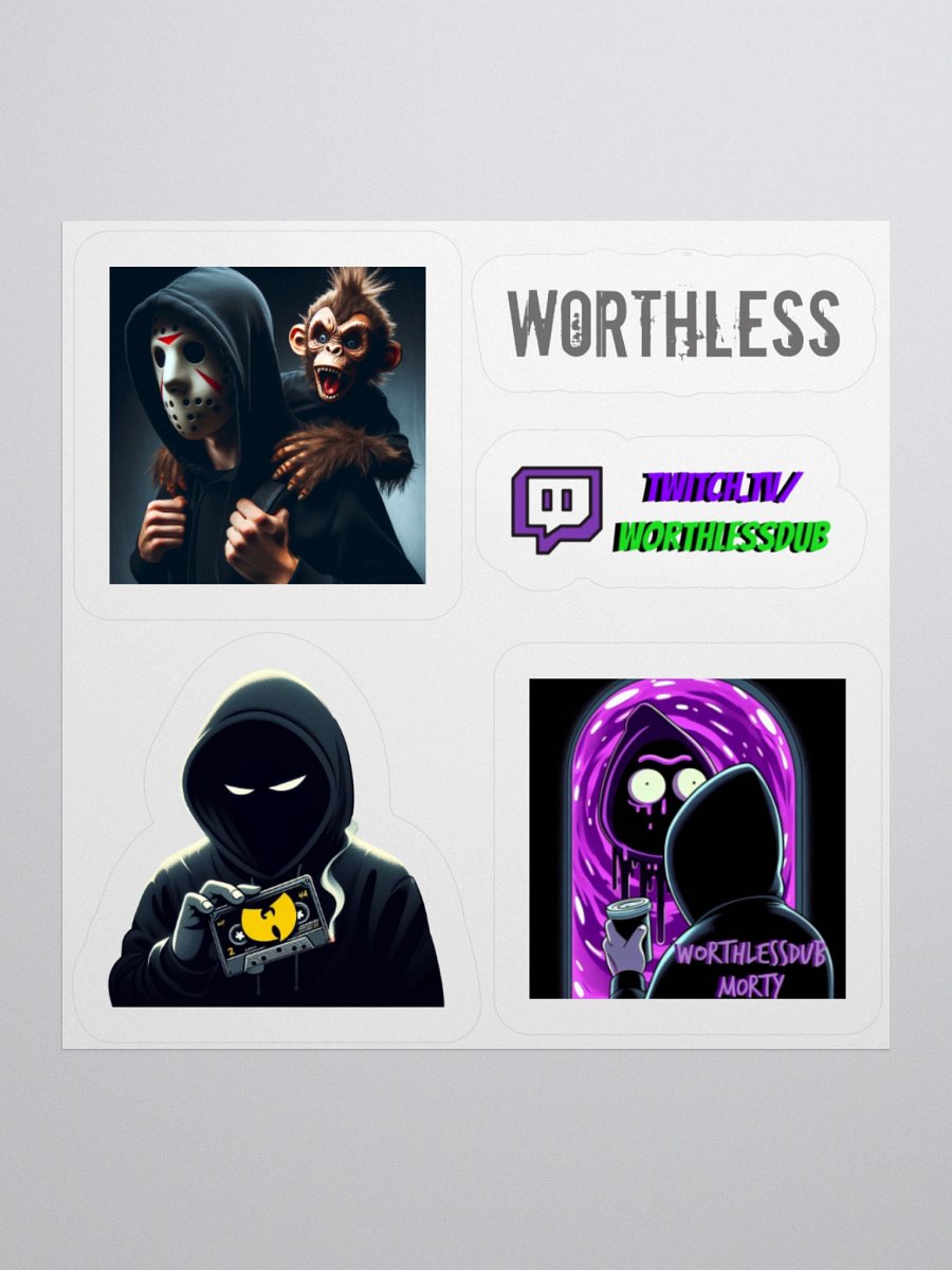 Worthless Sticker 5 Pack product image (2)