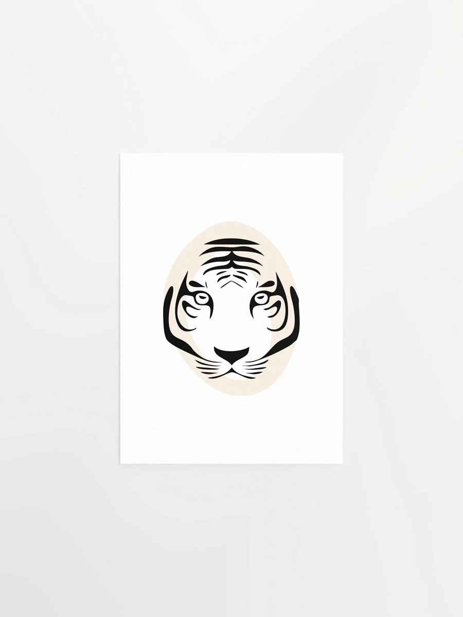 The Watcher - Minimalist Tiger Print product image (2)