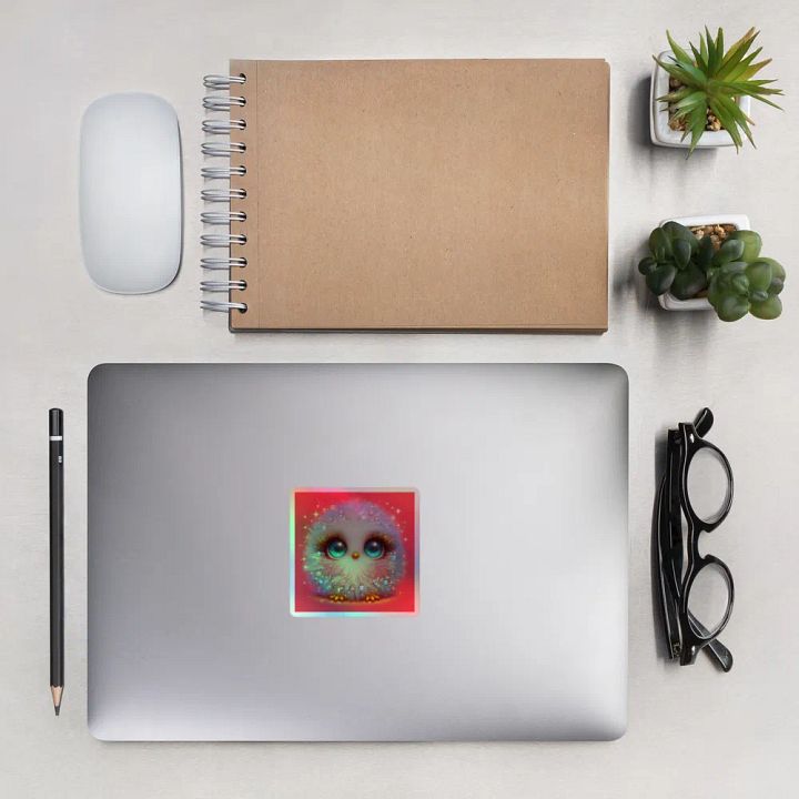 Cute chicken sticker product image (2)