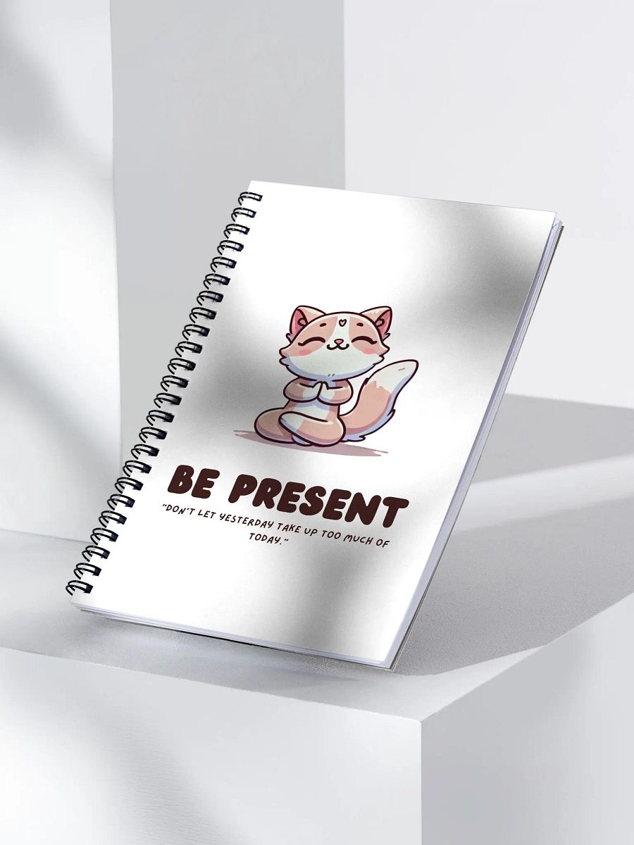 Zen Cat Spiral Notebook product image (3)
