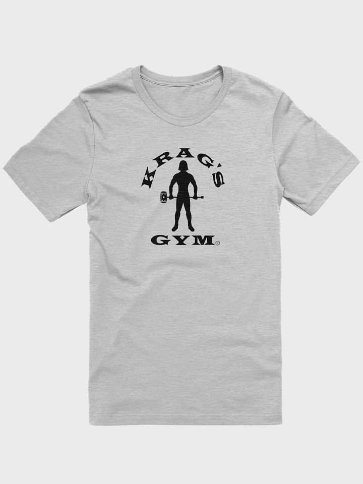 Krag's Gym T-Shirt (Black Letter Arch) product image (2)