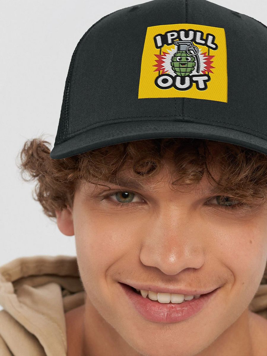 "I Pull Out" Trucker Hat product image (63)