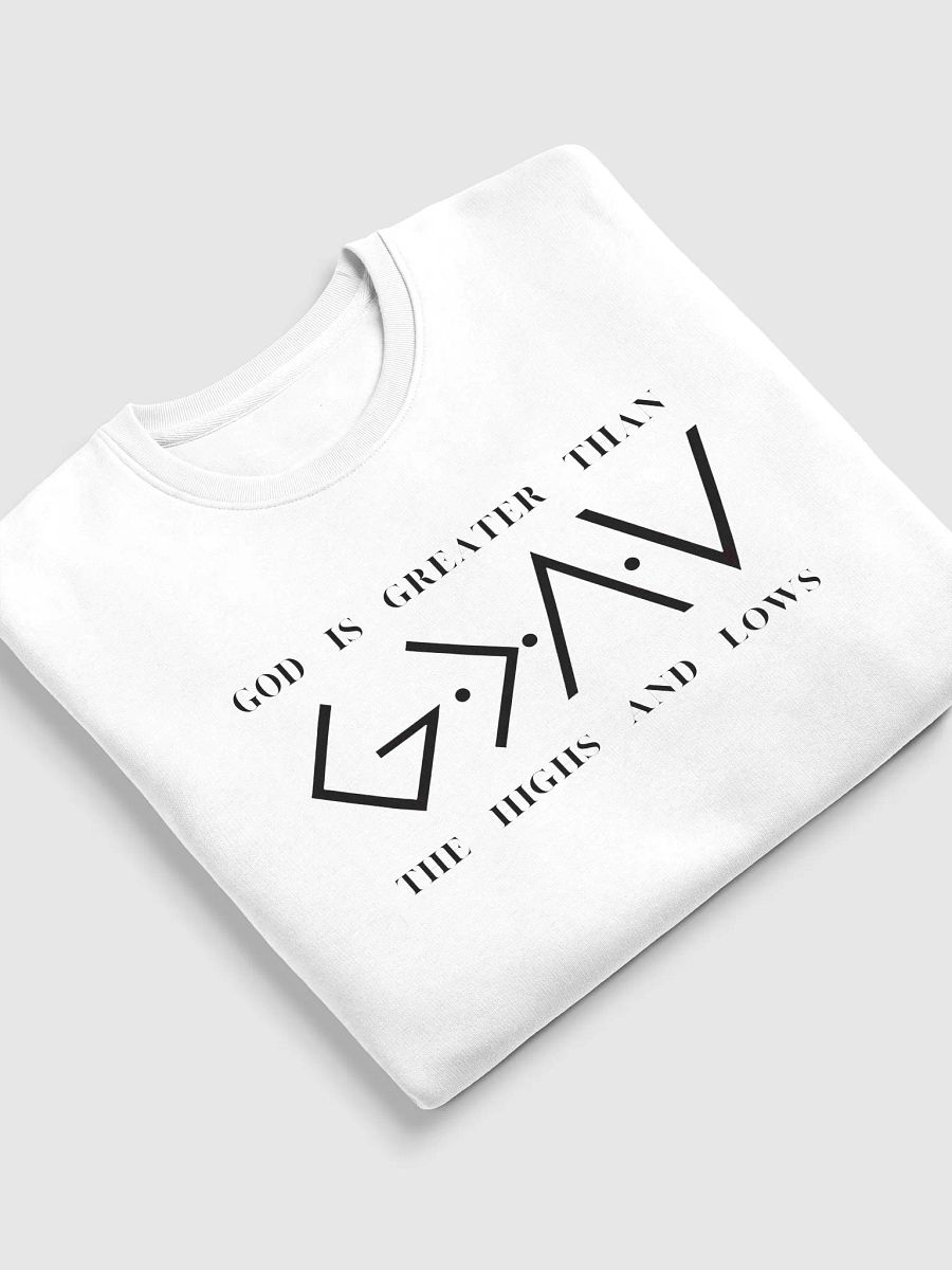 GOD IS GREATER Unisex Sweatshirt product image (3)