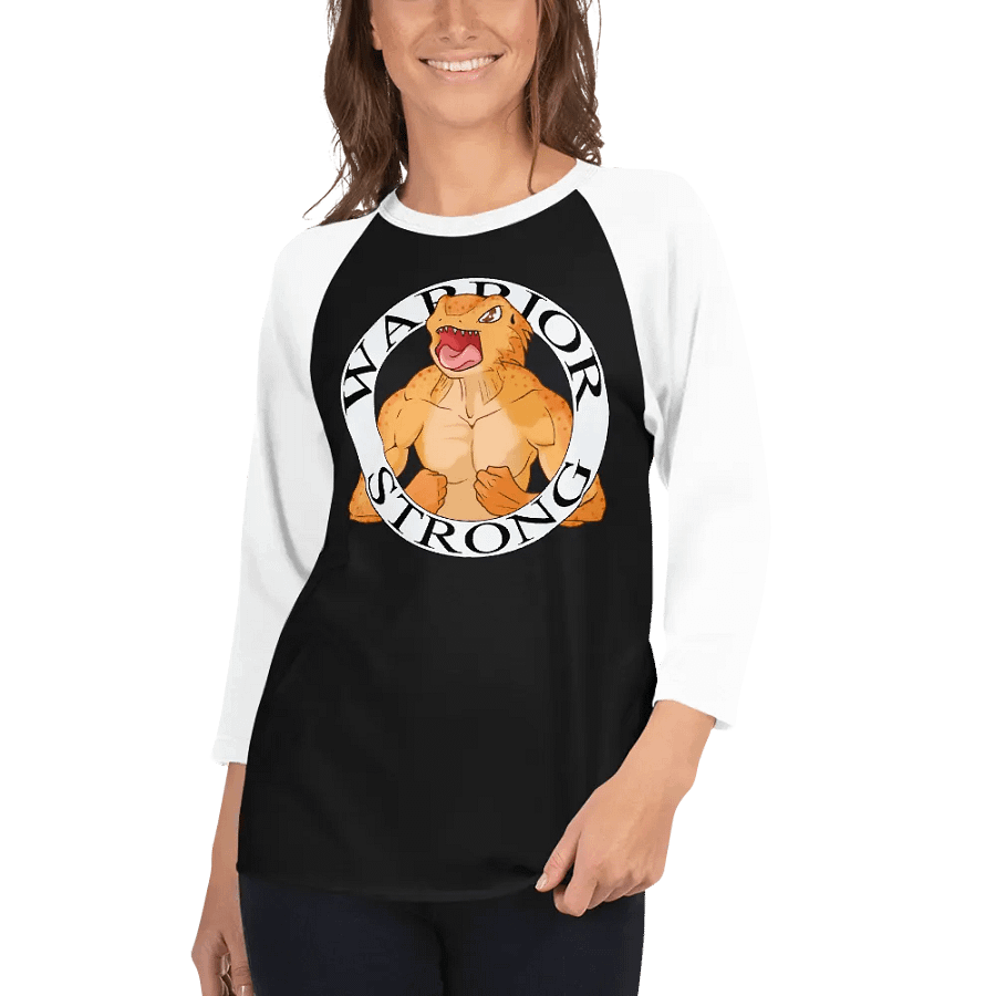 Warrior Strong Baseball Long Sleeve Shirt product image (3)