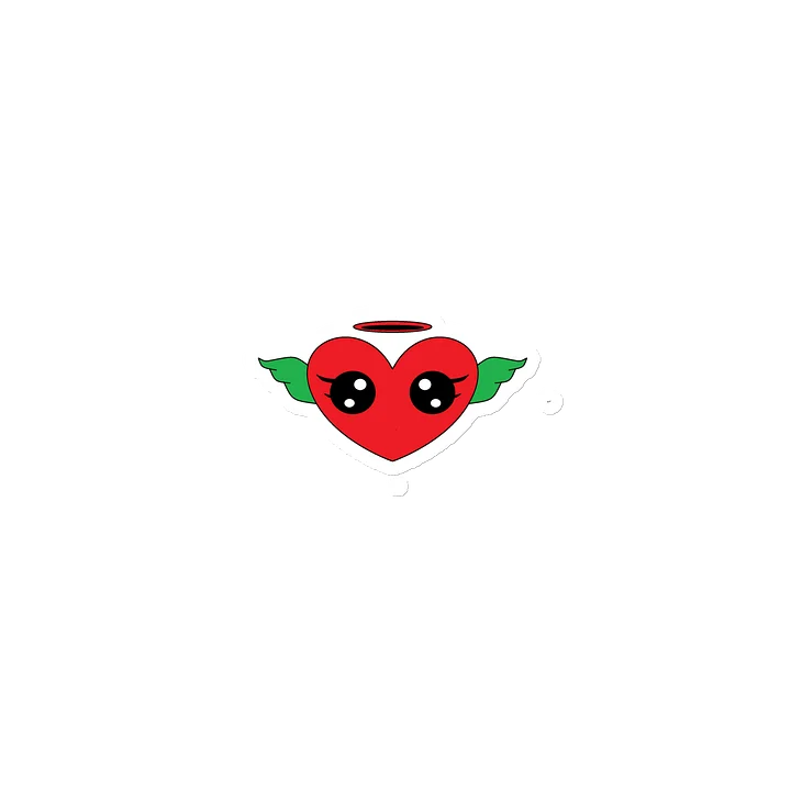 Whimsical Heart with Wings Die-Cut Magnets product image (1)