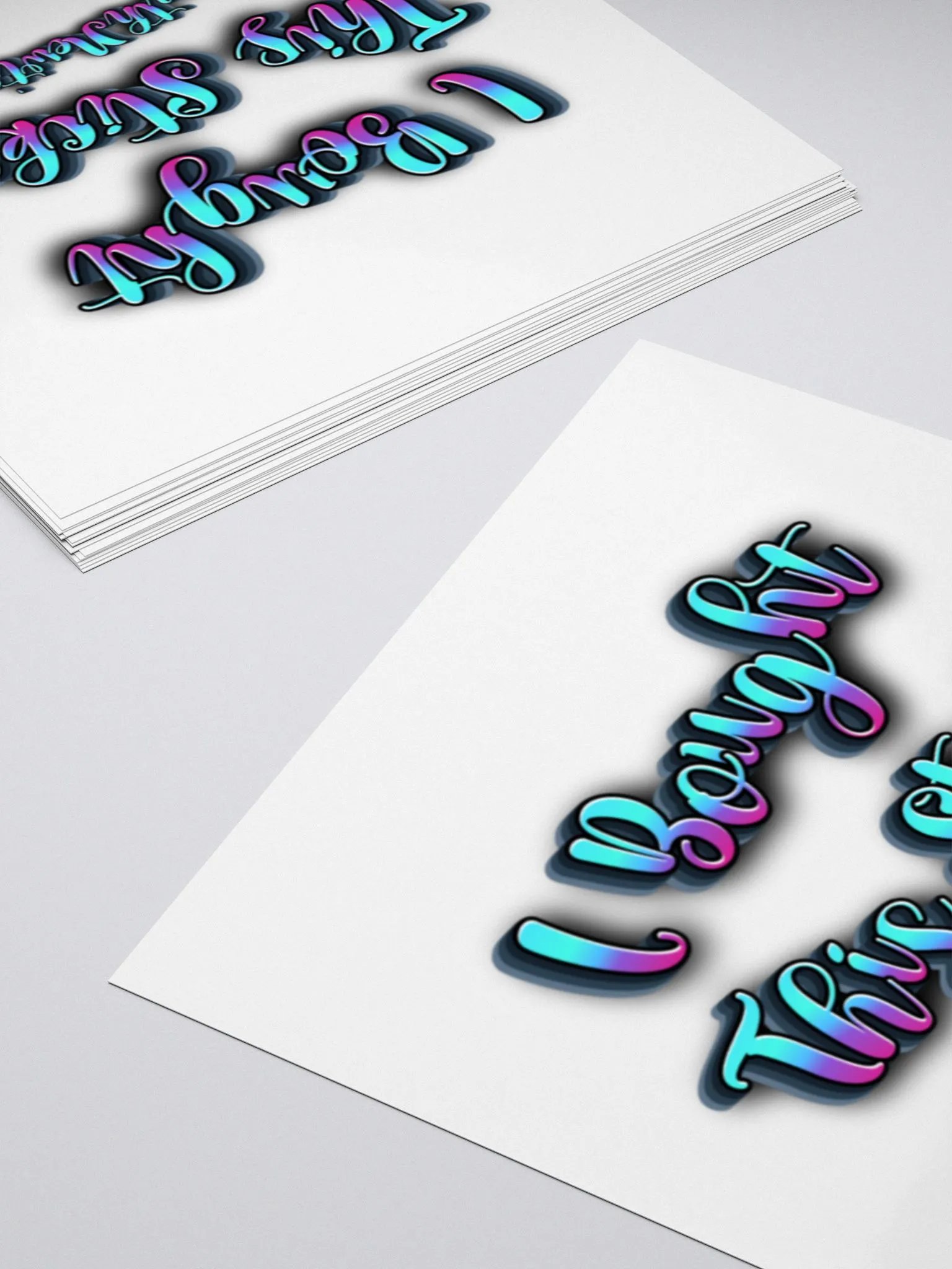 I Bought This Sticker product image (4)