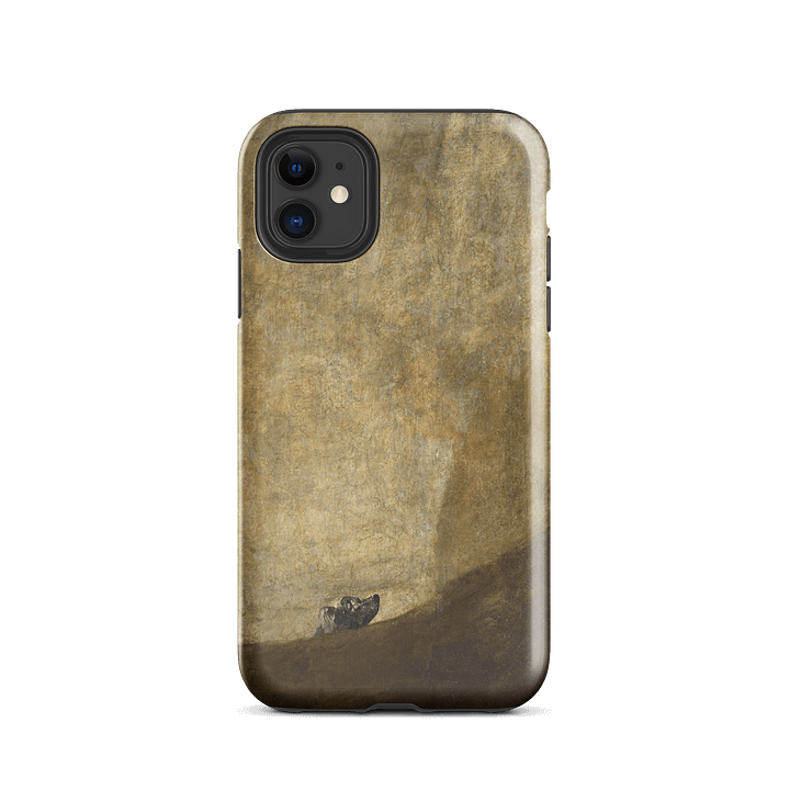 The Dog by Francisco Goya iPhone® Tough Case product image (47)