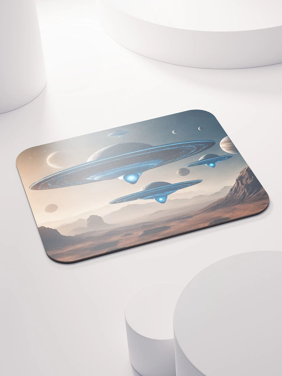 Alien Spaceships Mouse Mat product image (4)