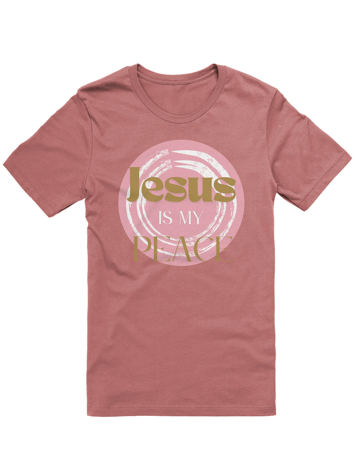 Peaceful Brushstroke Pink Tee product image (7)
