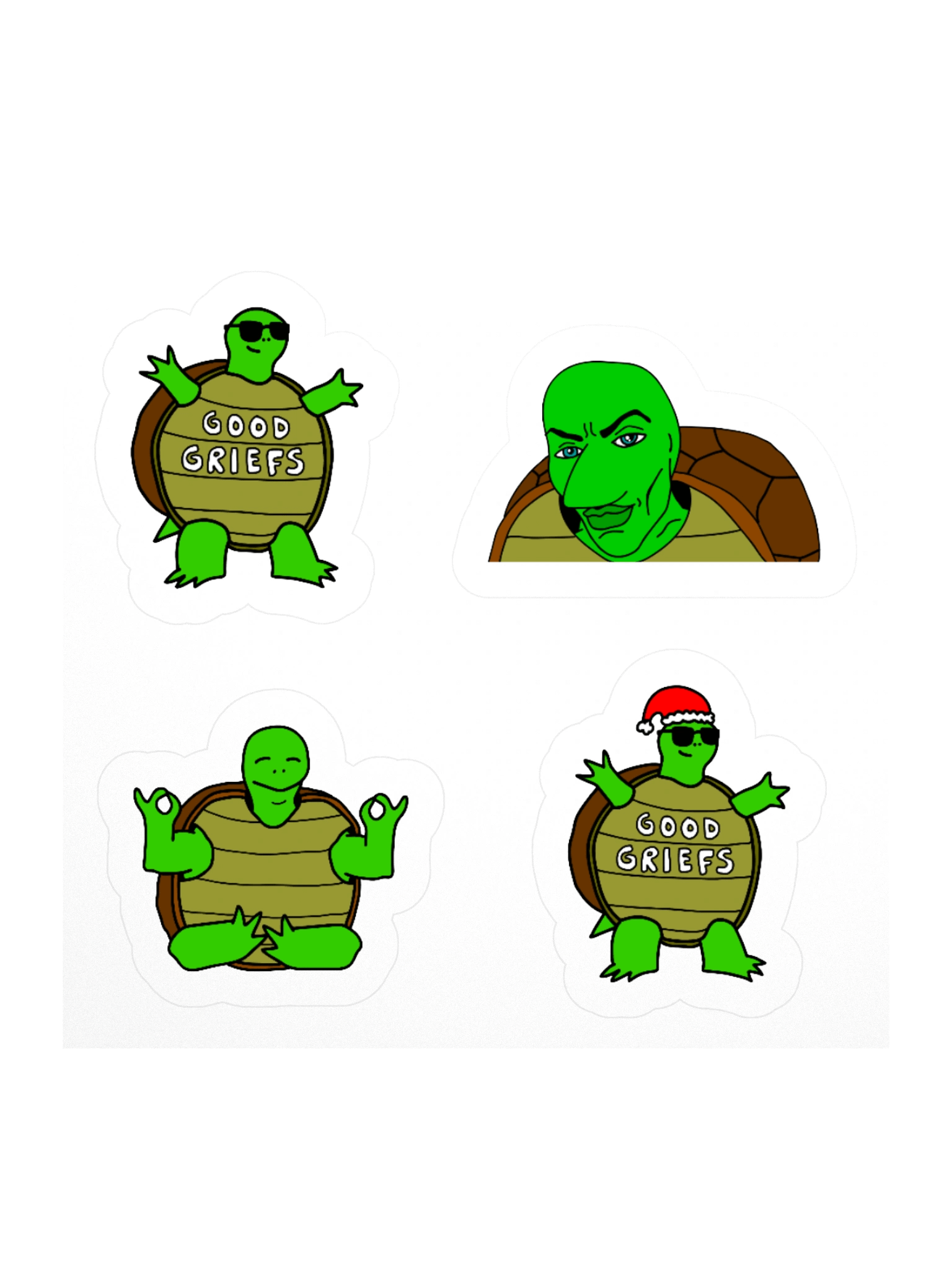 Good Griefs Turt Sticker Pack product image (1)