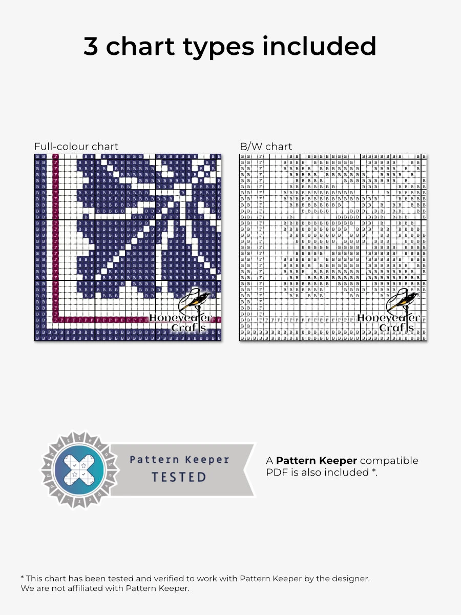 Spinning Leaves: Abstract Cross Stitch Pattern PDF product image (2)