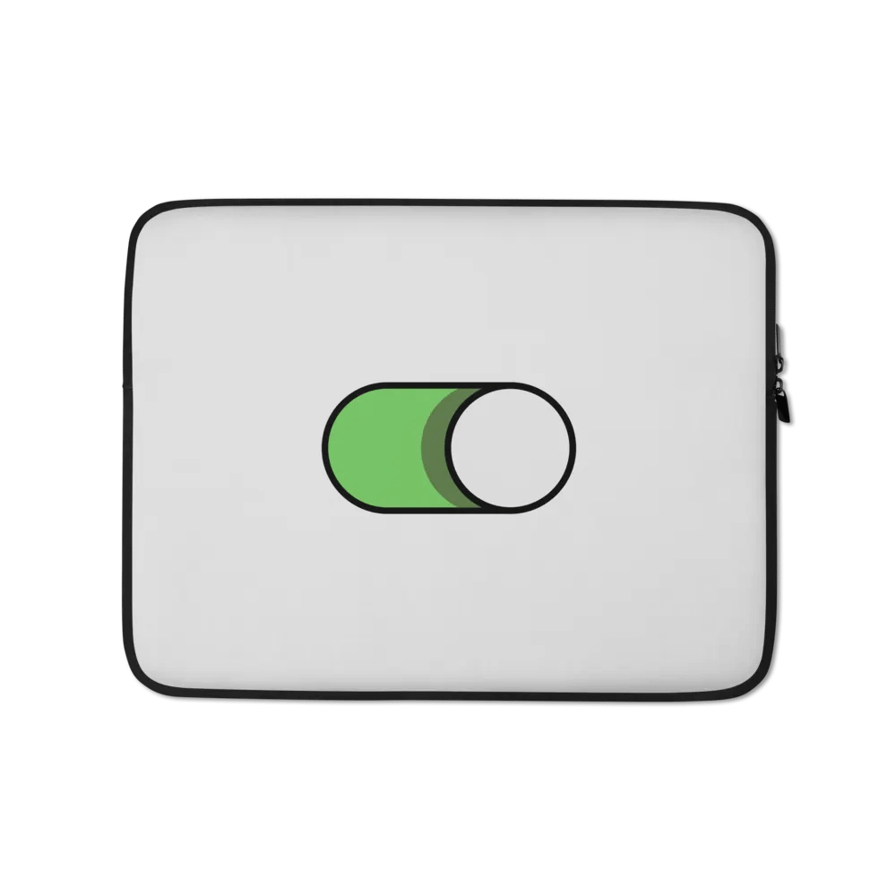 Switch On: Laptop Sleeve product image (1)