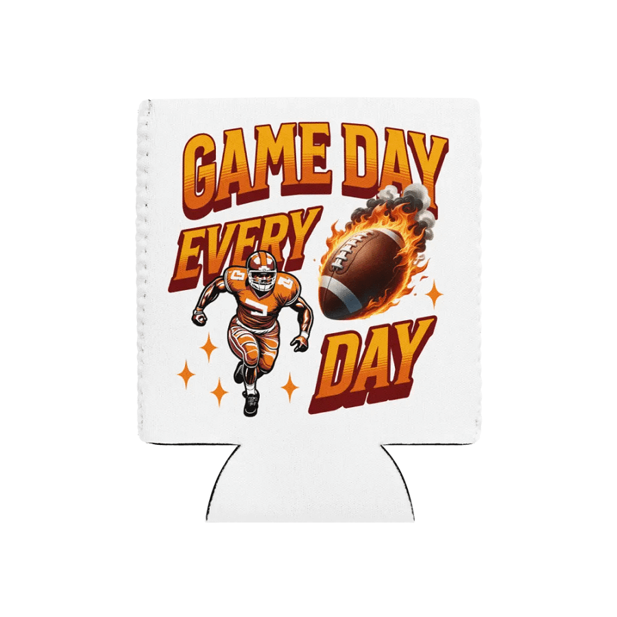 Game Day Every Day Football Can Cooler product image (1)