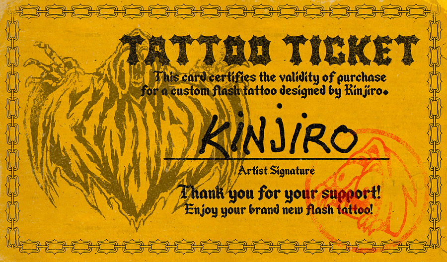 Flash Tattoo Commission Slot product image (1)