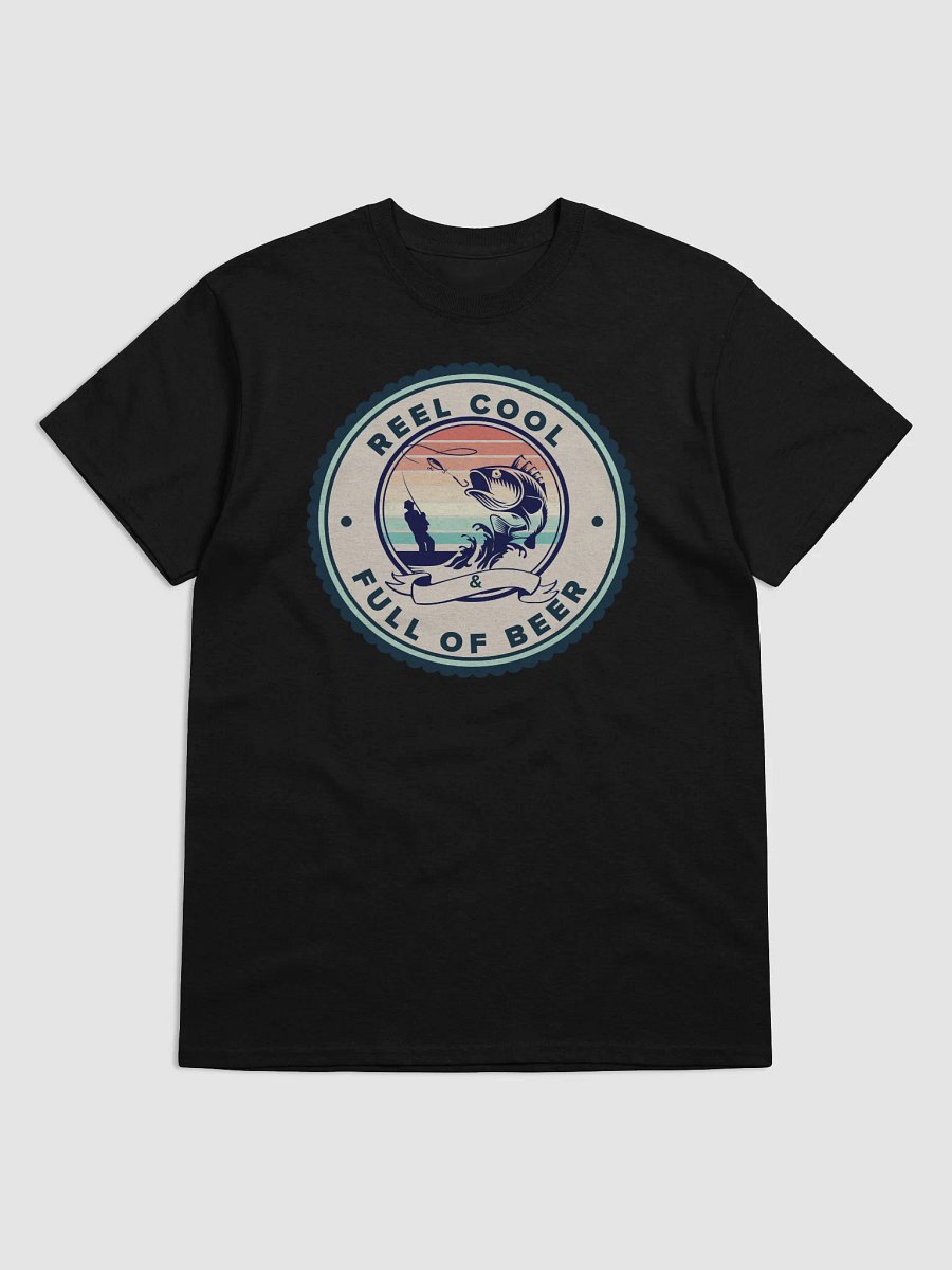 Reel Cool & Full of Beer Fishing T-Shirt product image (5)