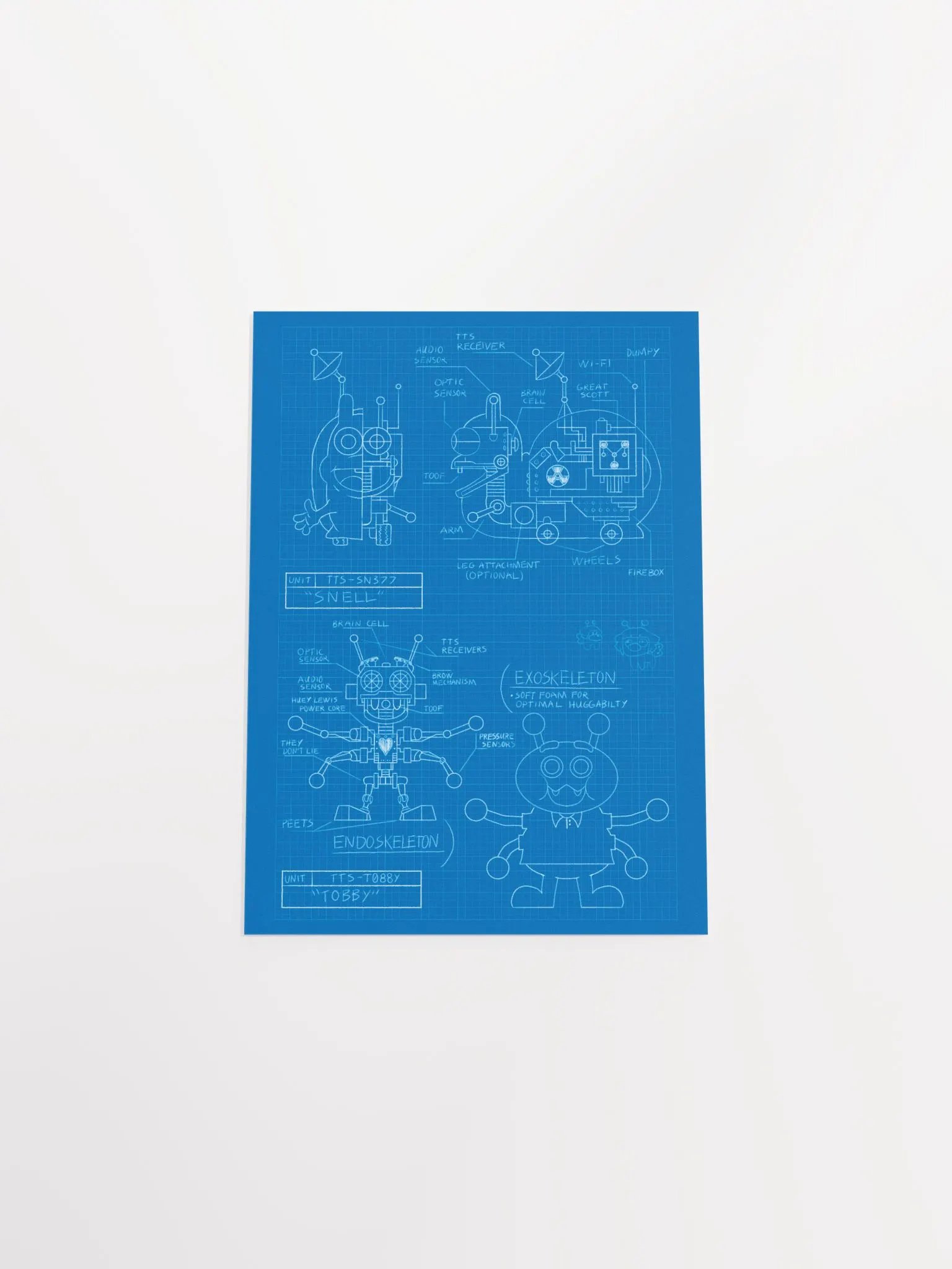 Animatronic Schematics Poster product image (5)