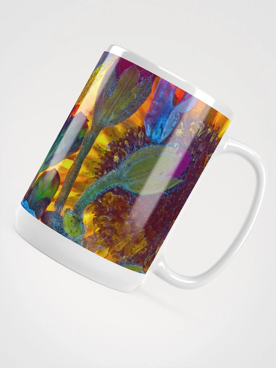 Pressed Flower Art Mug 15 Oz. product image (4)
