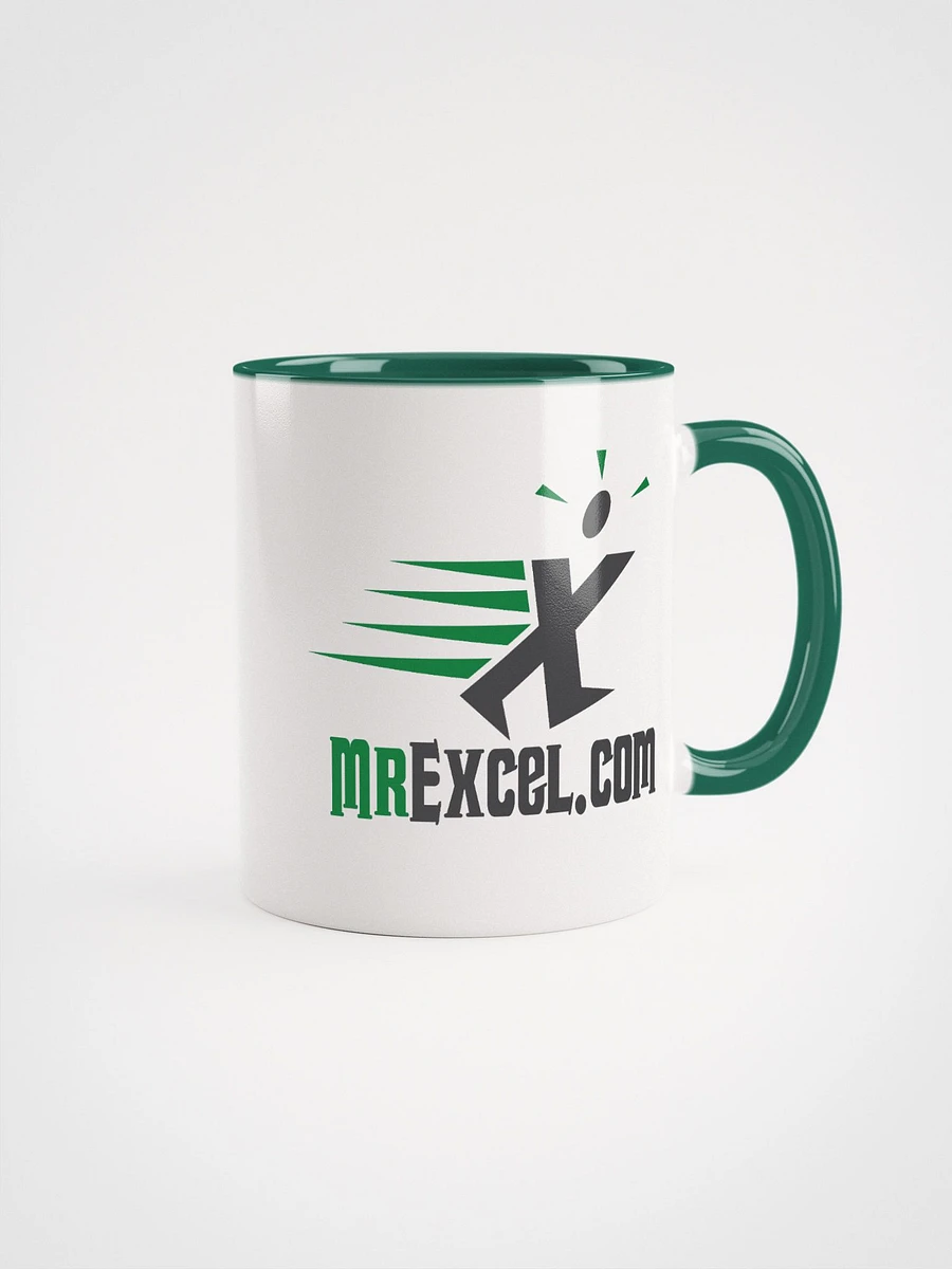 Run on Coffee and Excel Formulas Coffee Mug (Opposite Hand) product image (2)