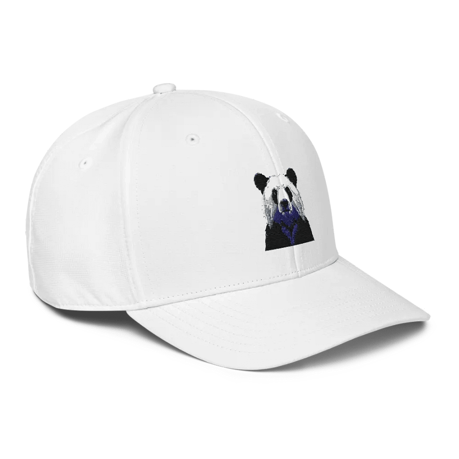 Monochrome Panda Performance Cap product image (3)
