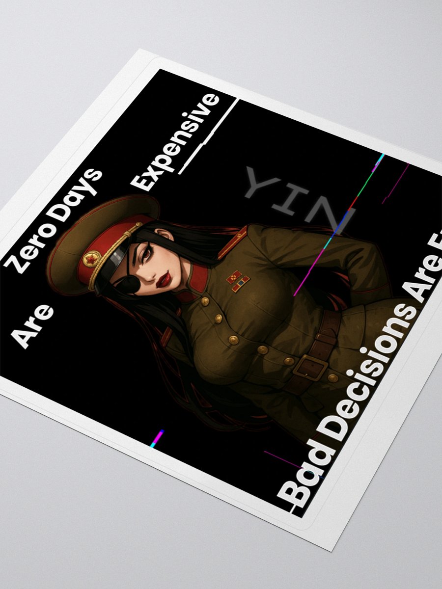 Yin - Bad Decisions - Sticker product image (3)