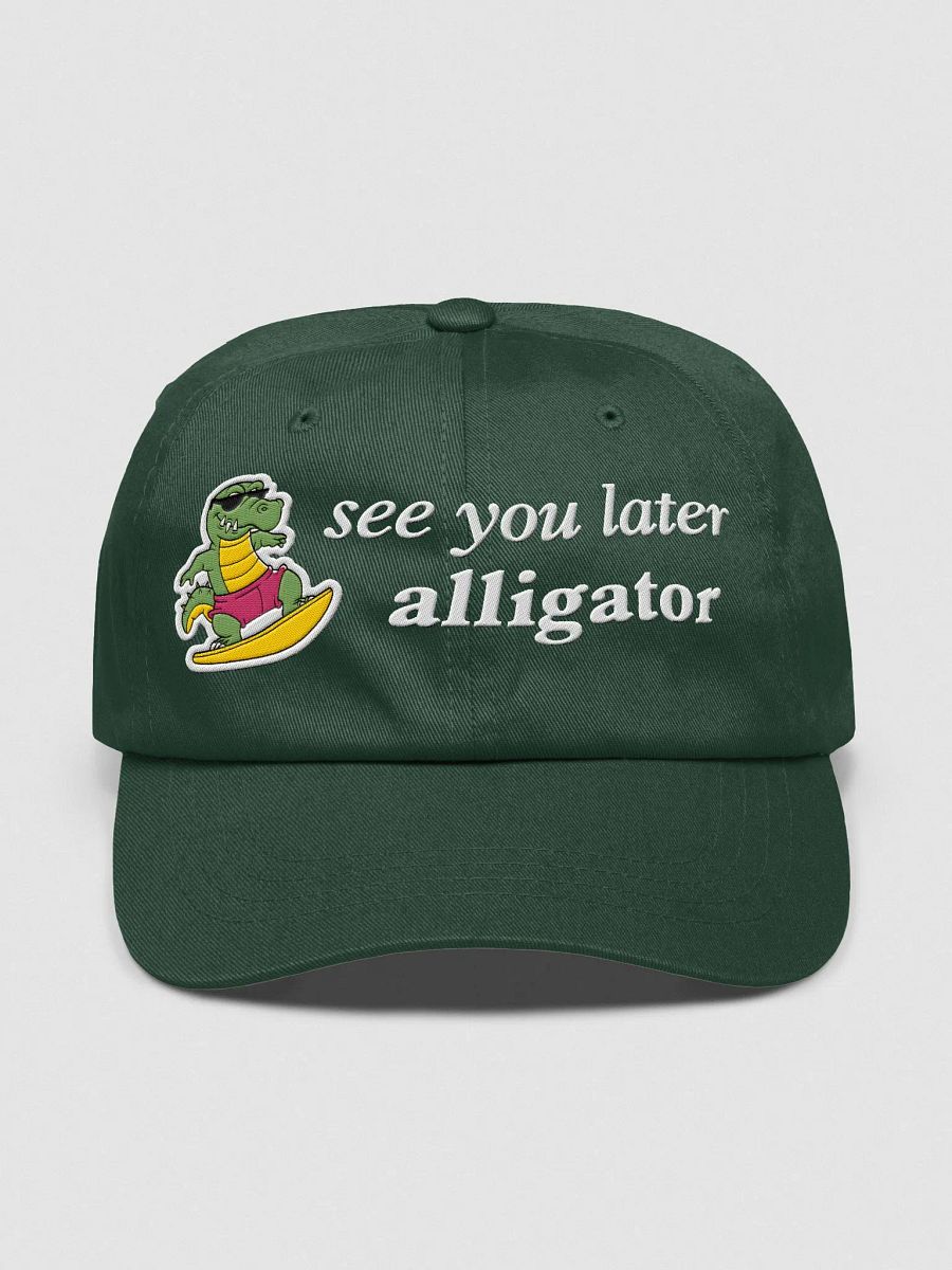 see you later alligator cap / hat - 100% cotton product image (6)