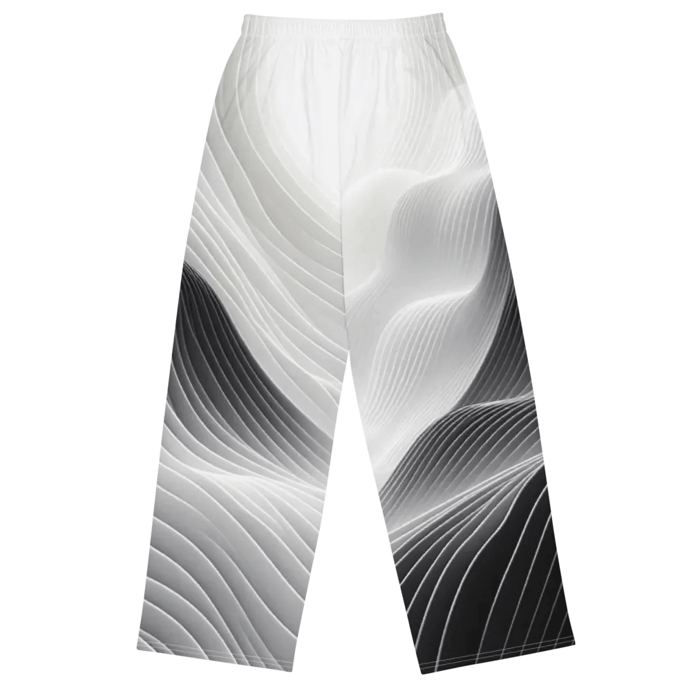 Men's Stream-White-3 Print Pants product image (4)