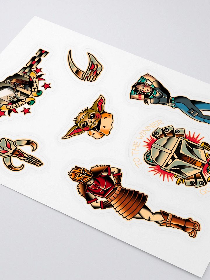 Mando Flash - Sticker Sheet product image (2)