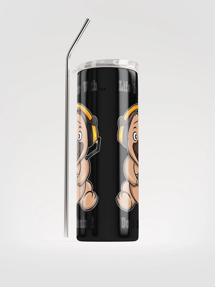 Dogs and gaming tumbler product image (2)