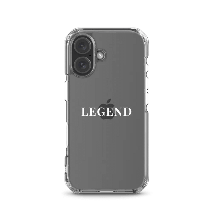 White - LEGEND iPhone Case product image (1)