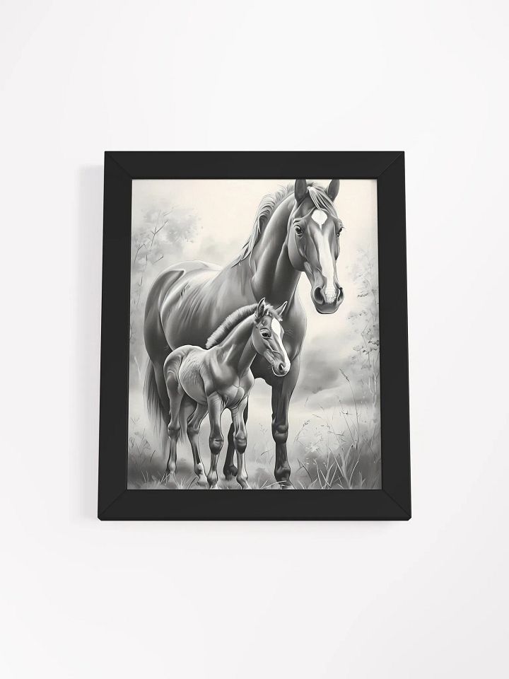 Majestic Mare & Foal Framed Poster product image (2)