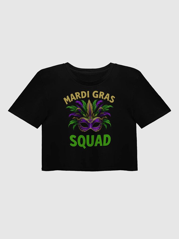 Mardi Gras Squad Crop Top product image (1)