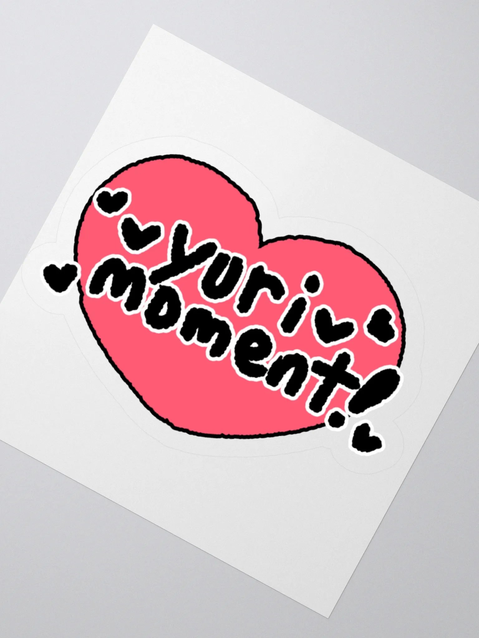 YURI MOMENT Kiss Cut Sticker product image (2)