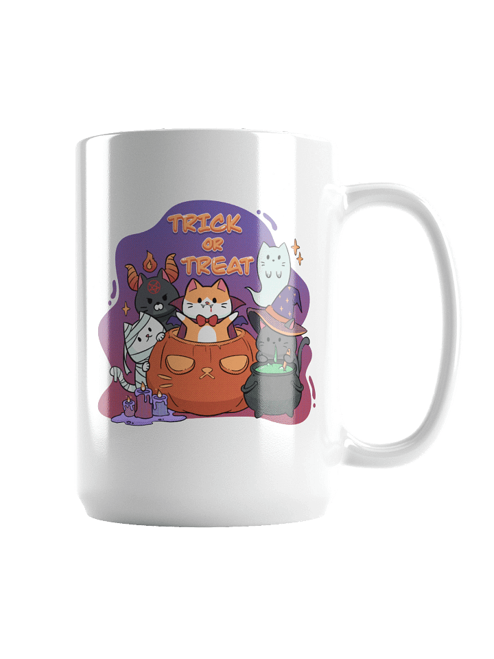Cat Halloween mug product image (2)