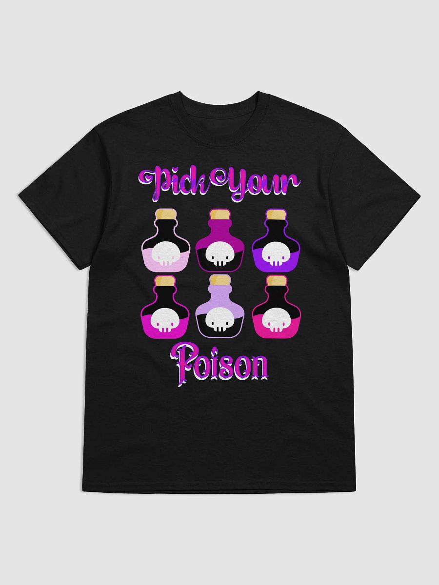 Cute Skull Poison Bottles Graphic T-Shirt product image (2)